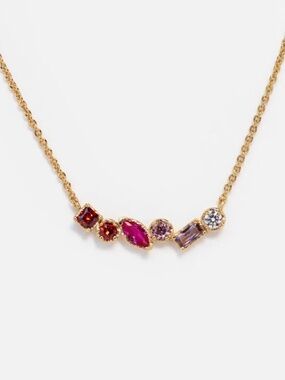 Shades of You Ombre Birthstone Necklace - July DESIGNED BY FOR YOU, WITH LOVE